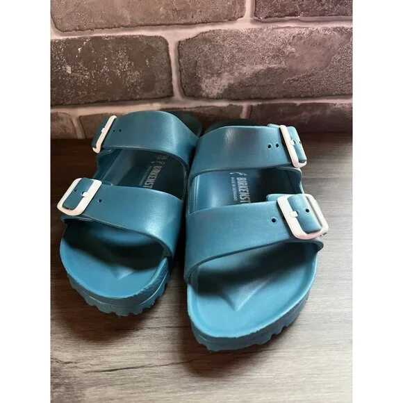 Birkenstock Arizona Turquoise EVA Size 36 (6 / 6.5 US) - Picture 12 of 16
